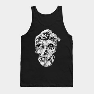 Skull Head Waves Tank Top